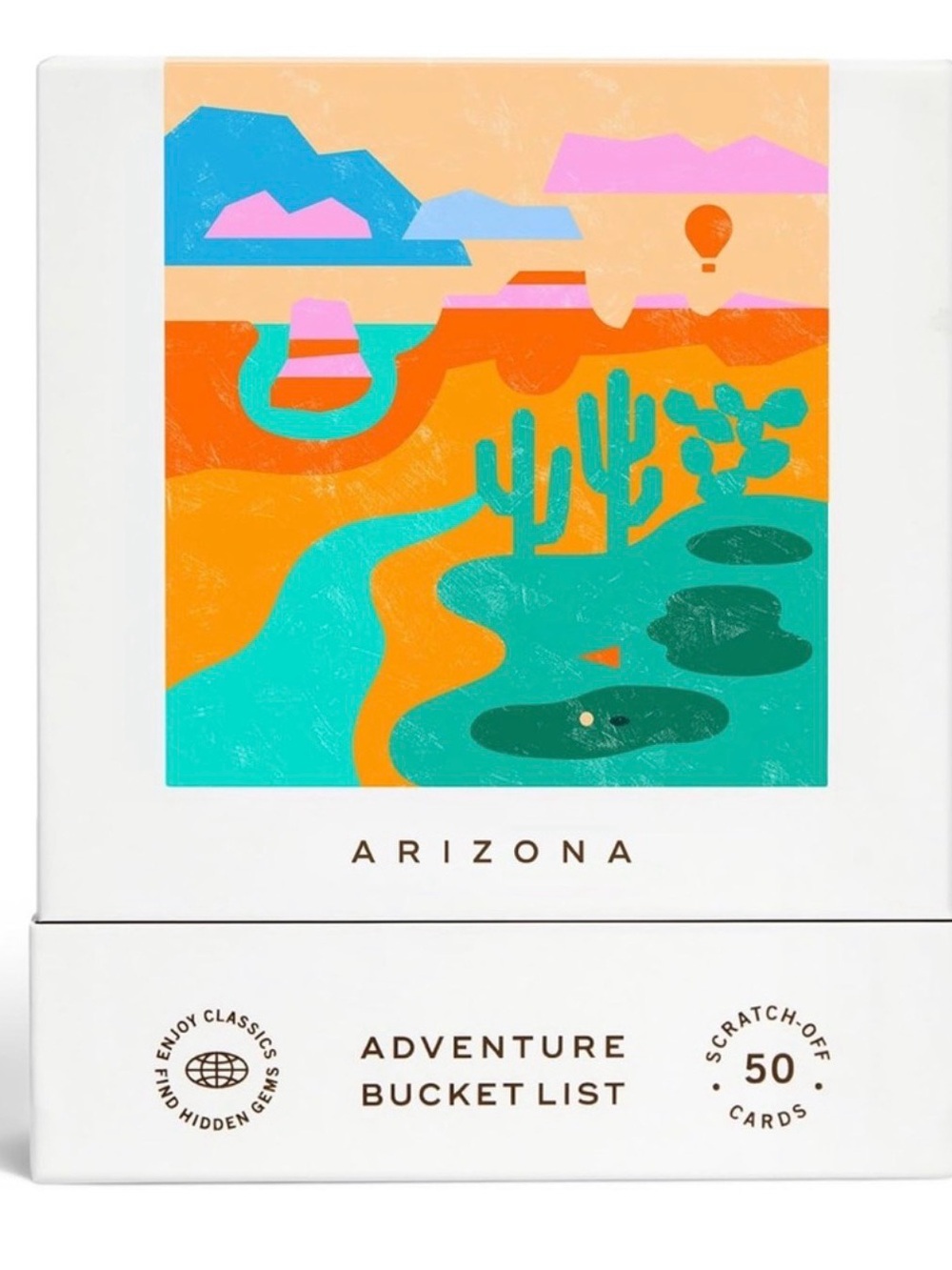 Reach International Outfitters NIB Arizona Adventure Bucket List Scratch-Cards